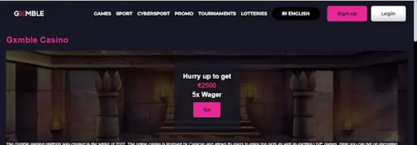 gxmble casino